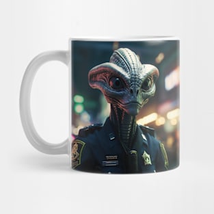 Alien Cop Mug